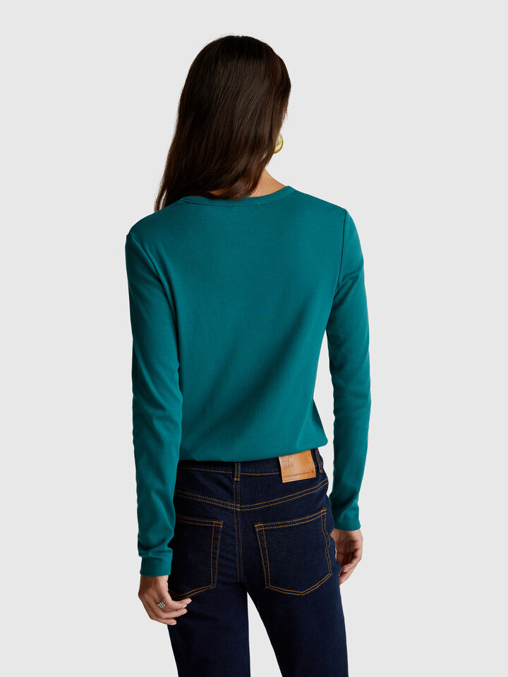 T-SHIRT L/S Mujer image number 2